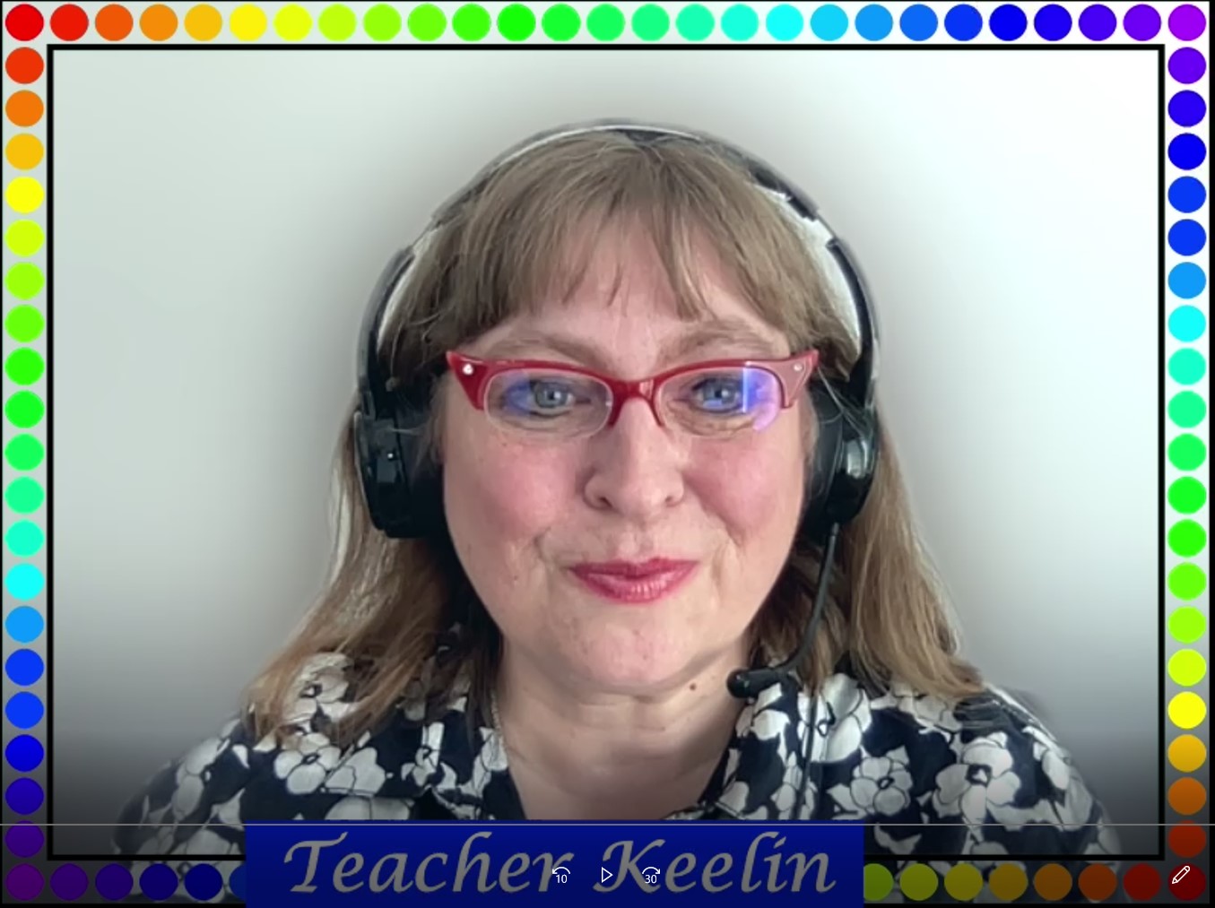 Teacher Keelin video image